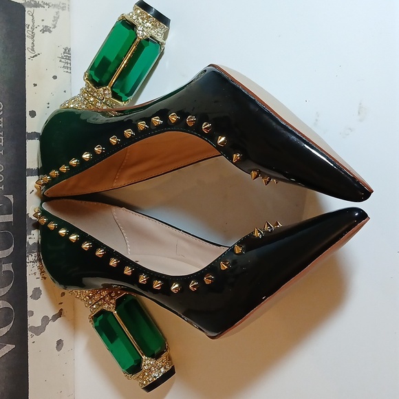 Emerald Gem Heels - Picture 4 of 8